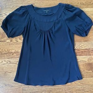 Banana Republic navy blouse